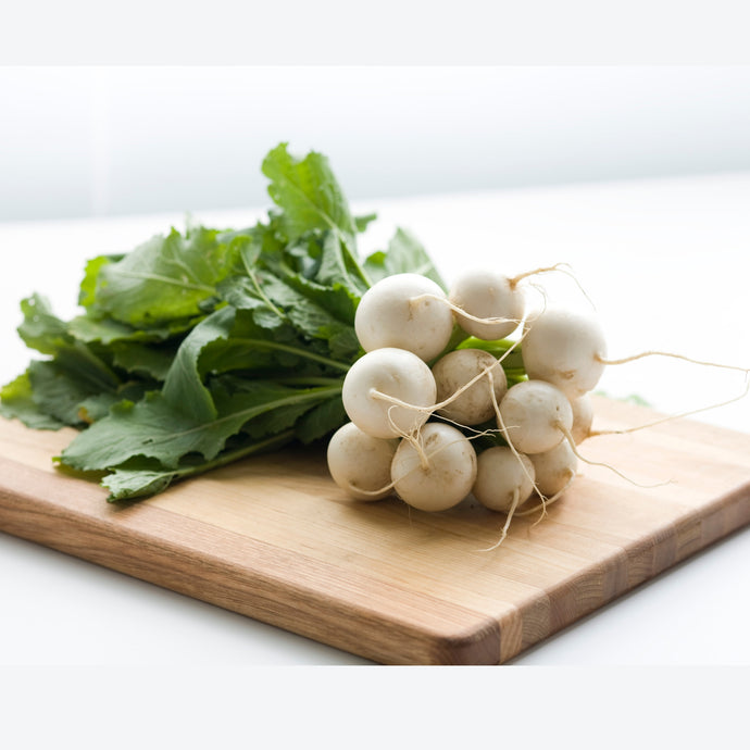 Turnips - Silky White Japanese Bunches