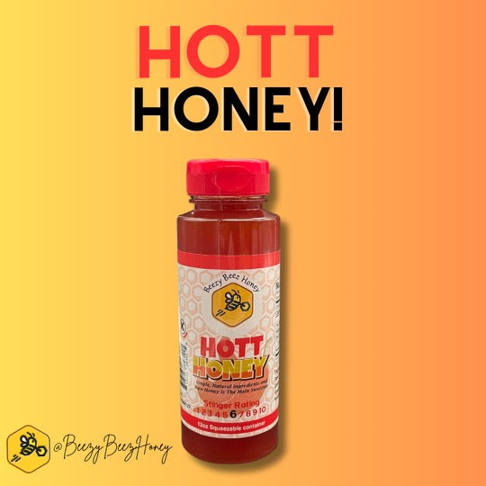 Beezy Beez Local Honey - 12oz Hott Honey